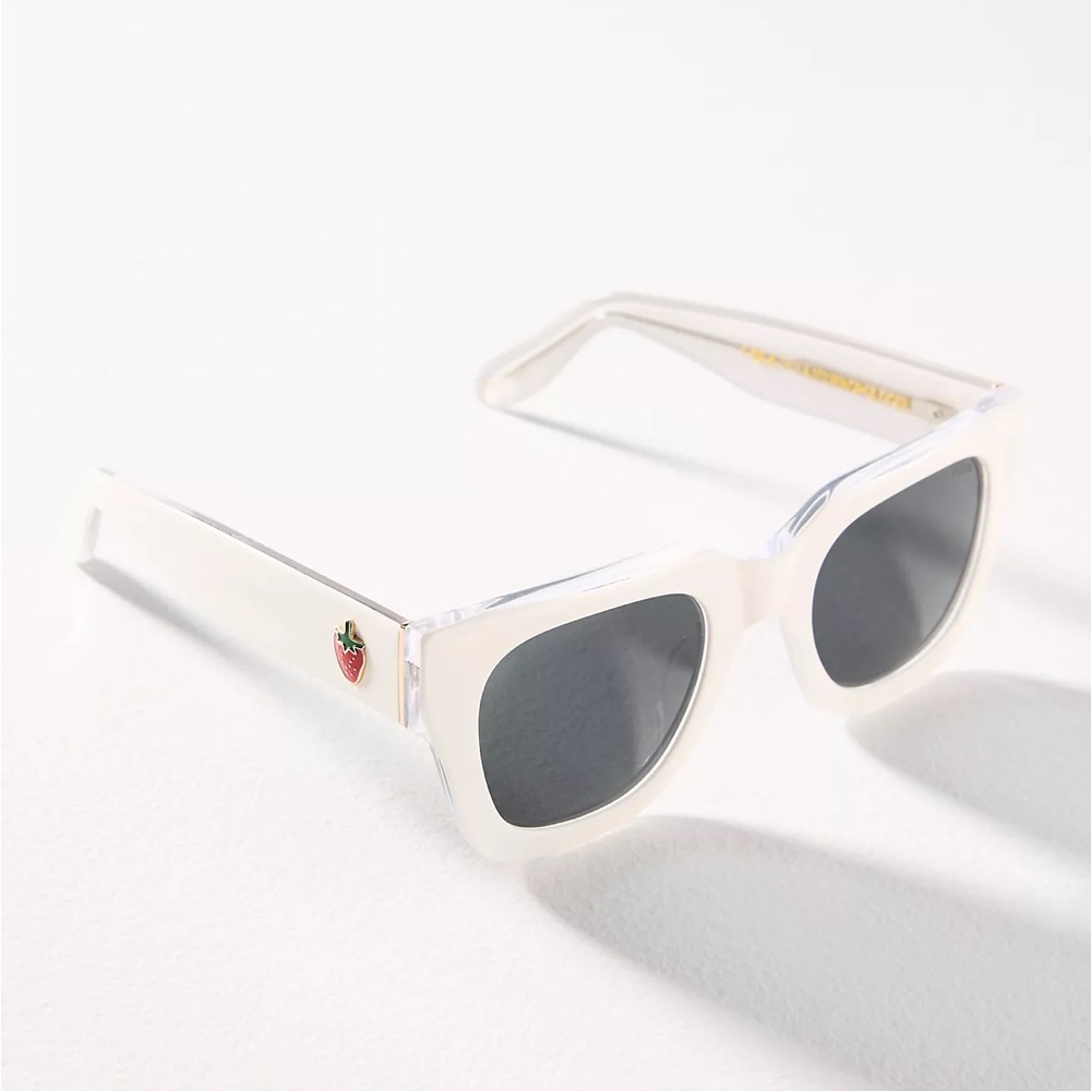 Anthropologie I-SEA JOLENE SUNGLASSES Style No.  4158523880146 IVORY